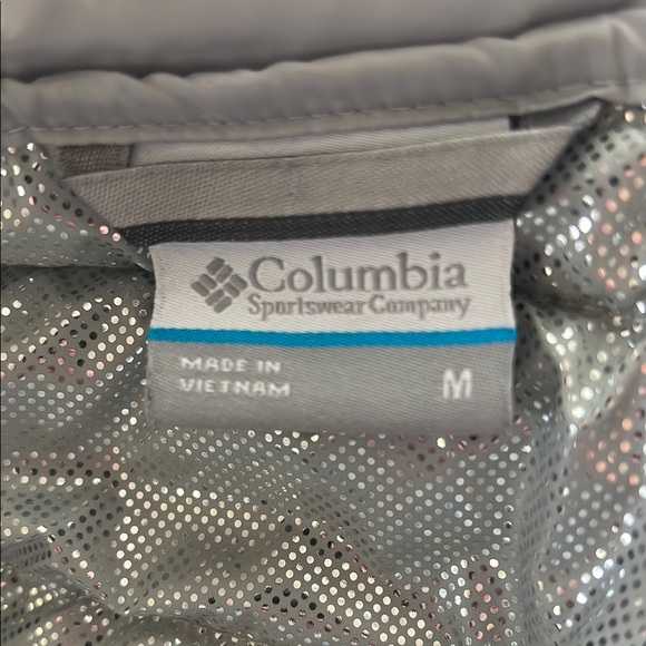 Columbia Pebble beach logo Gray Quilted Jacket for Men - Picture 9 of 11